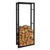 Stojak duży 150 cm kosz na drewno drzewo kominkowe MetalFab R150